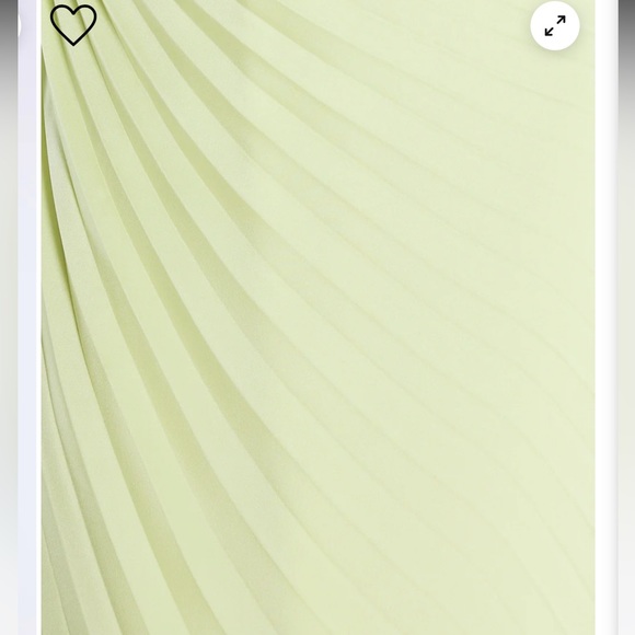 Acacia One Shoulder Satin Gown color :
Sunny Lime - Picture 8 of 9